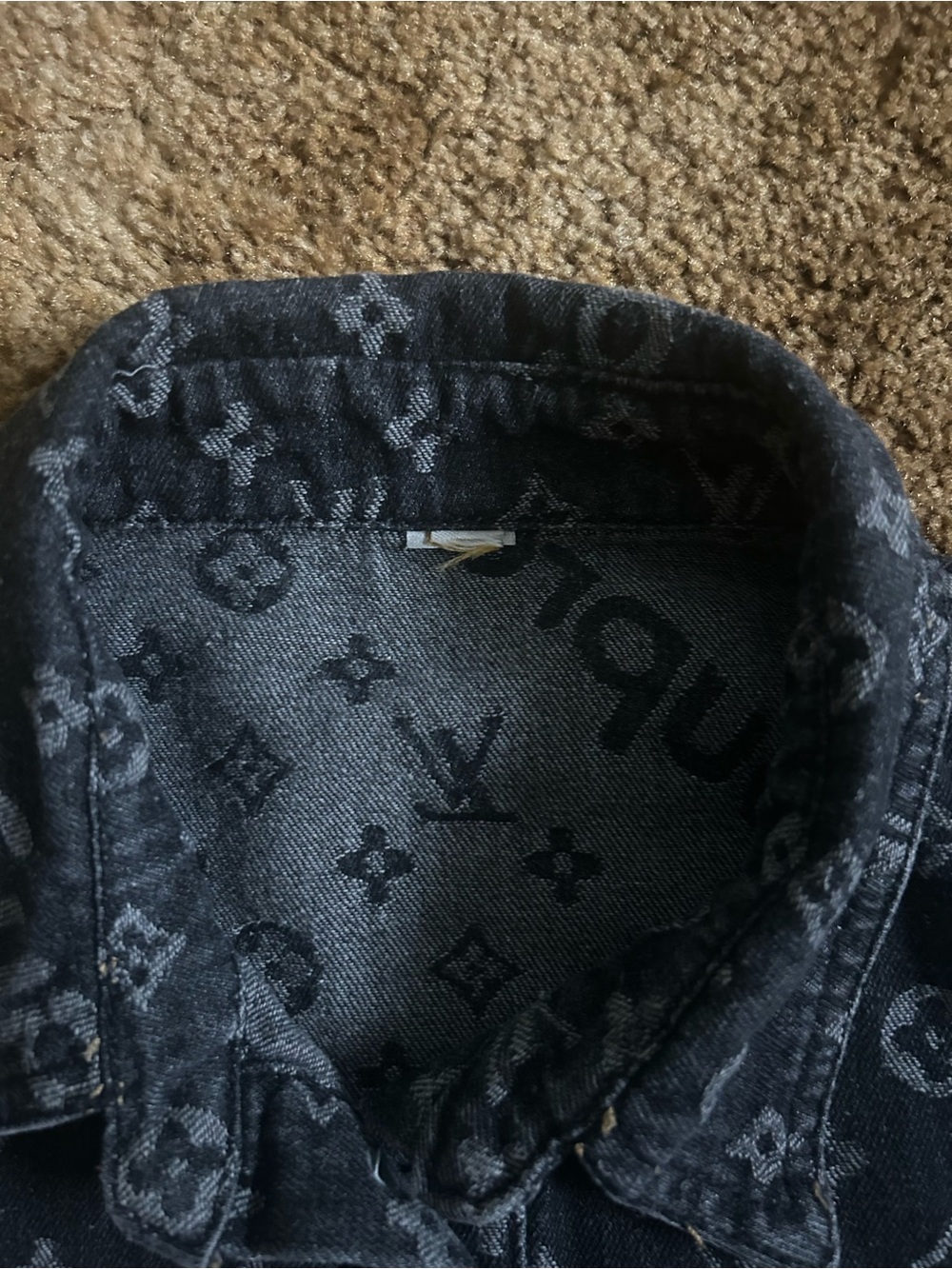 Supreme LV denim shirt. - Picture 5 of 7